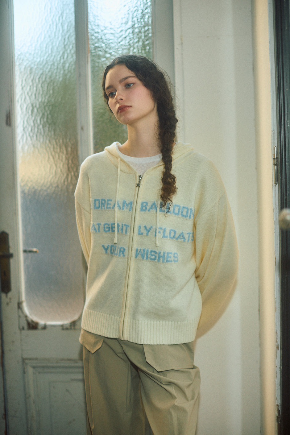 model:173cm<br>
size:FREE