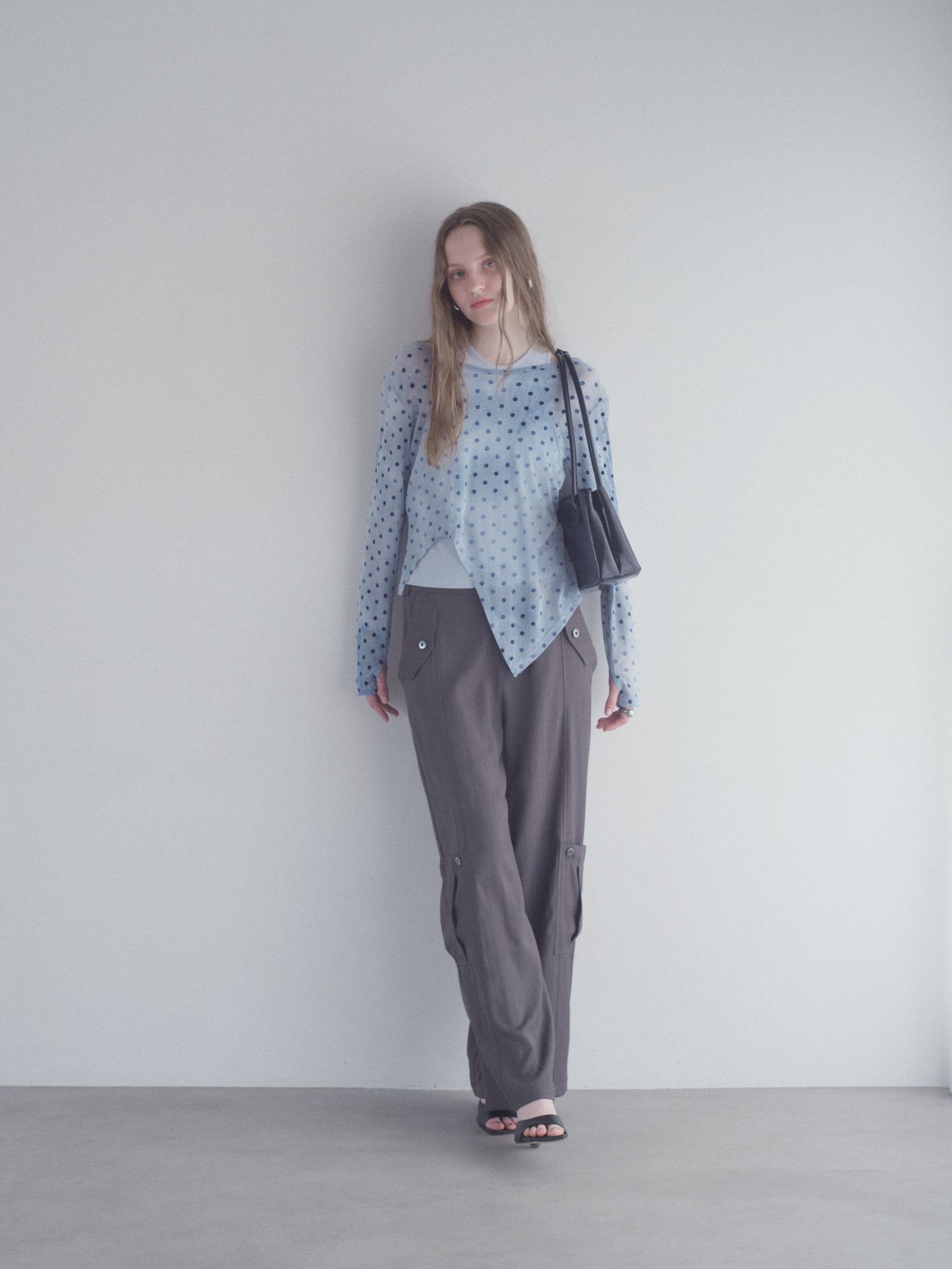 Printed Sheer Tops