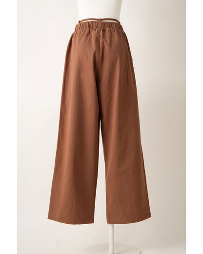 Waist Tape Side Line Pants