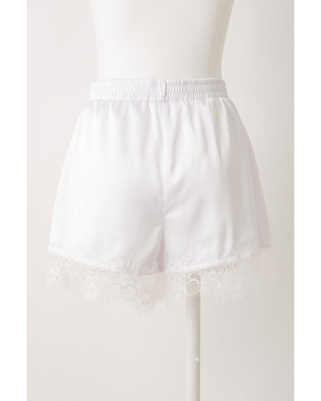 Lace Satin Shorts