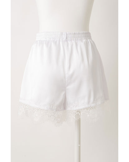 Lace Satin Shorts