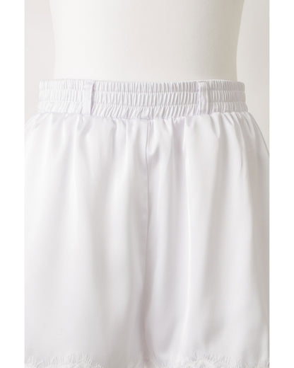 Lace Satin Shorts