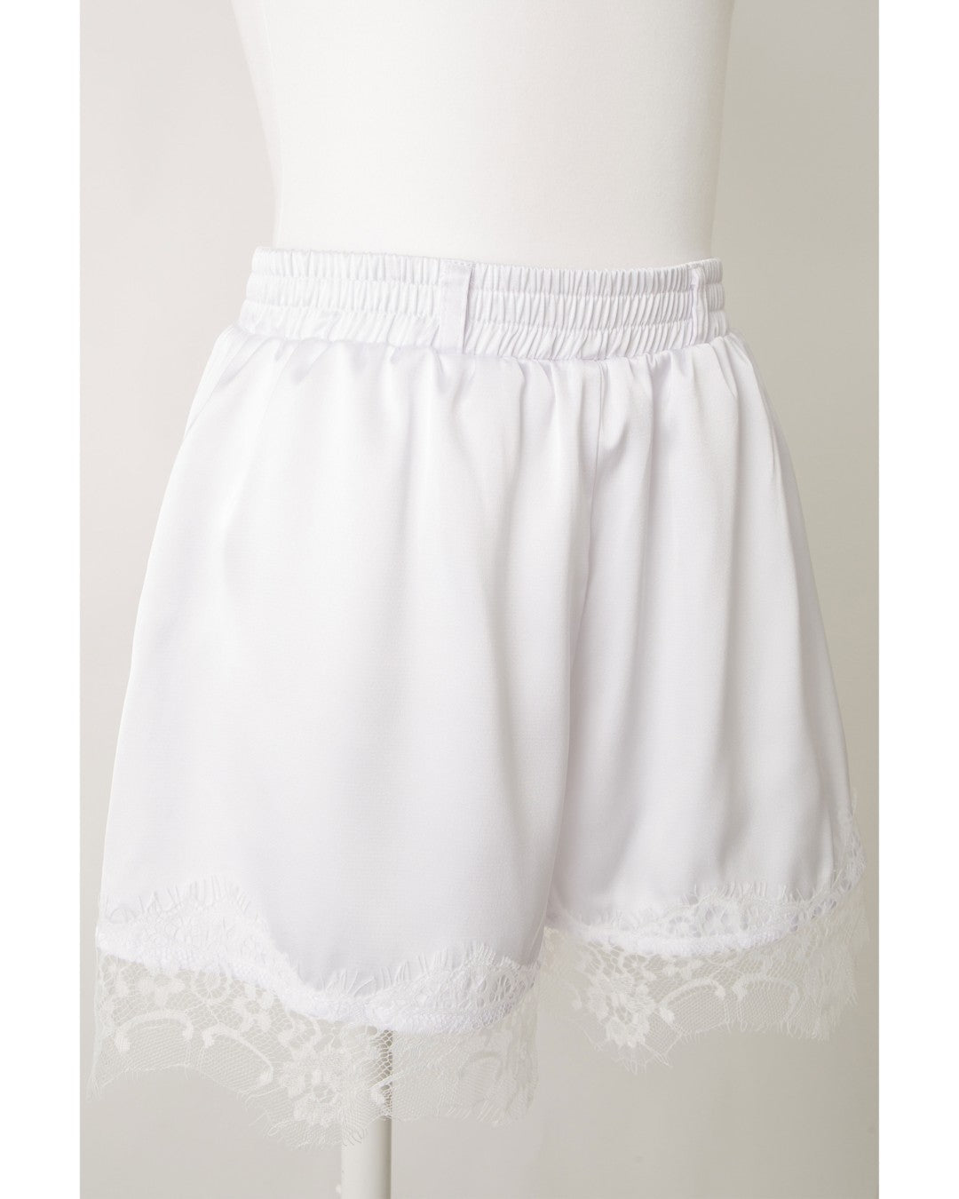 Lace Satin Shorts
