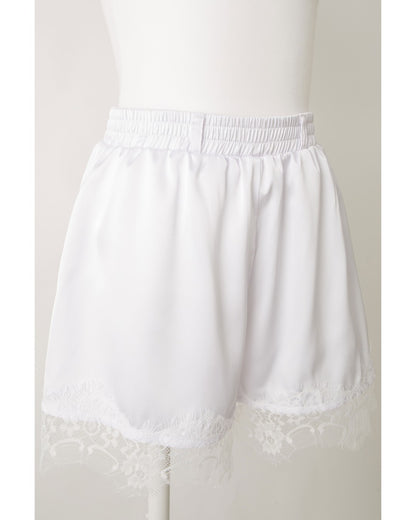 Lace Satin Shorts