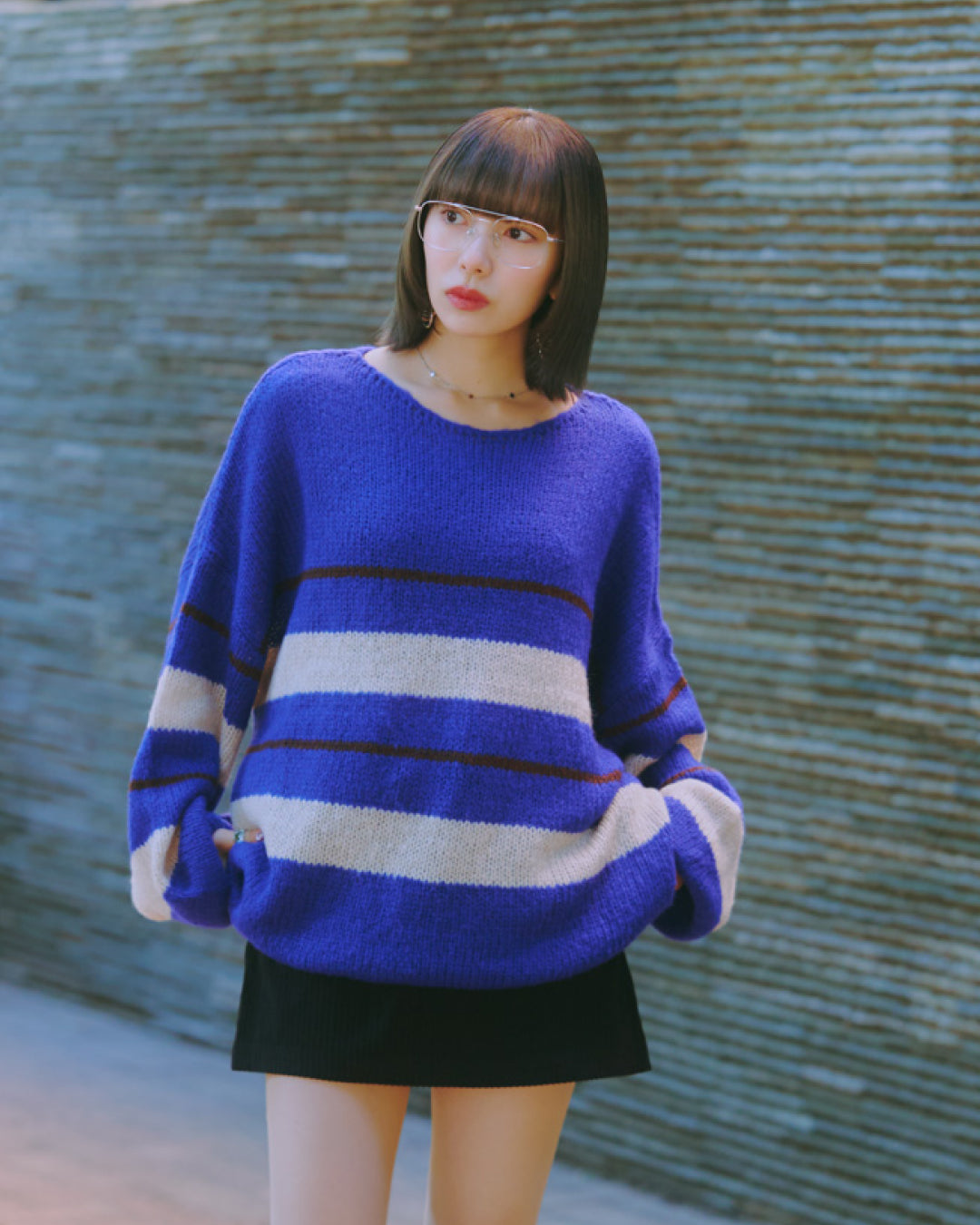 Big Silhouette Pullover Knit