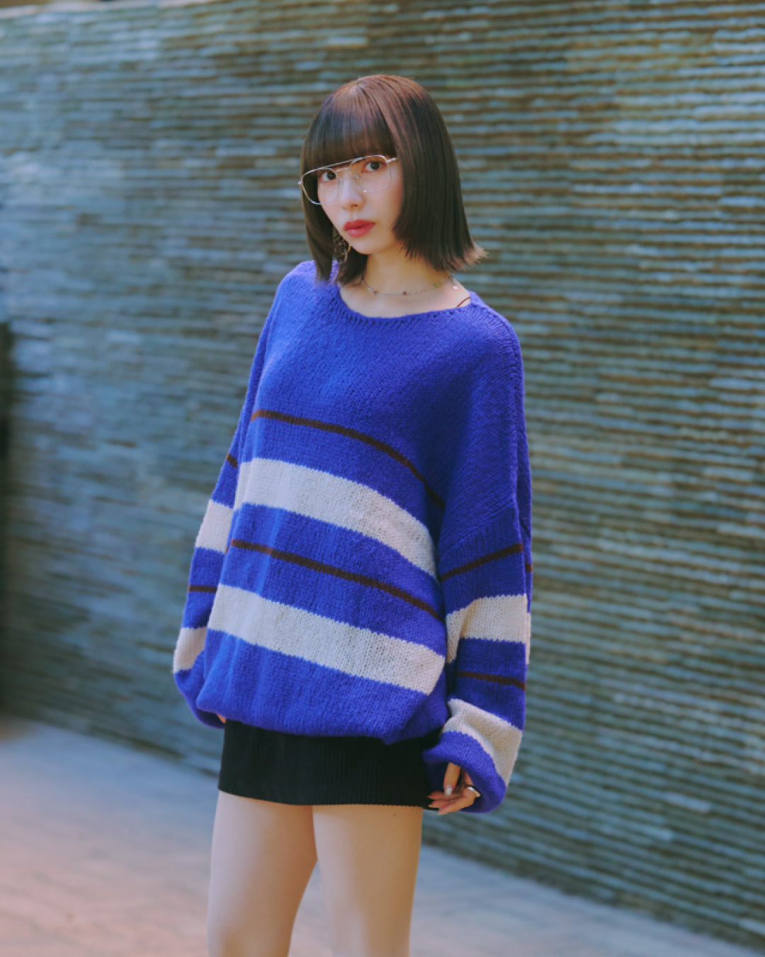 Big Silhouette Pullover Knit